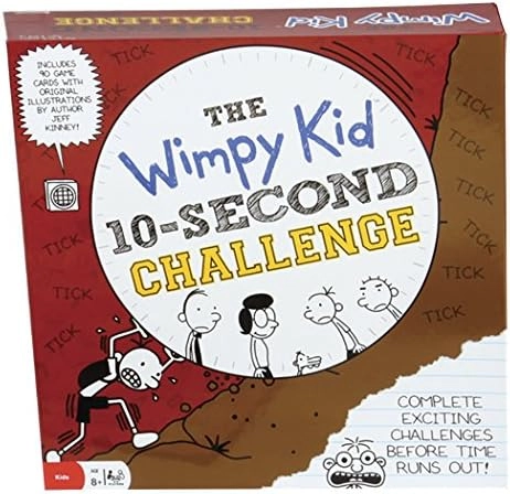 Diary of a Wimpy Kid - 10-second challenge