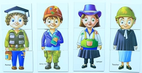Learn & Play - Community Helpers Puzzle Game - 30 months and up 36 pieces