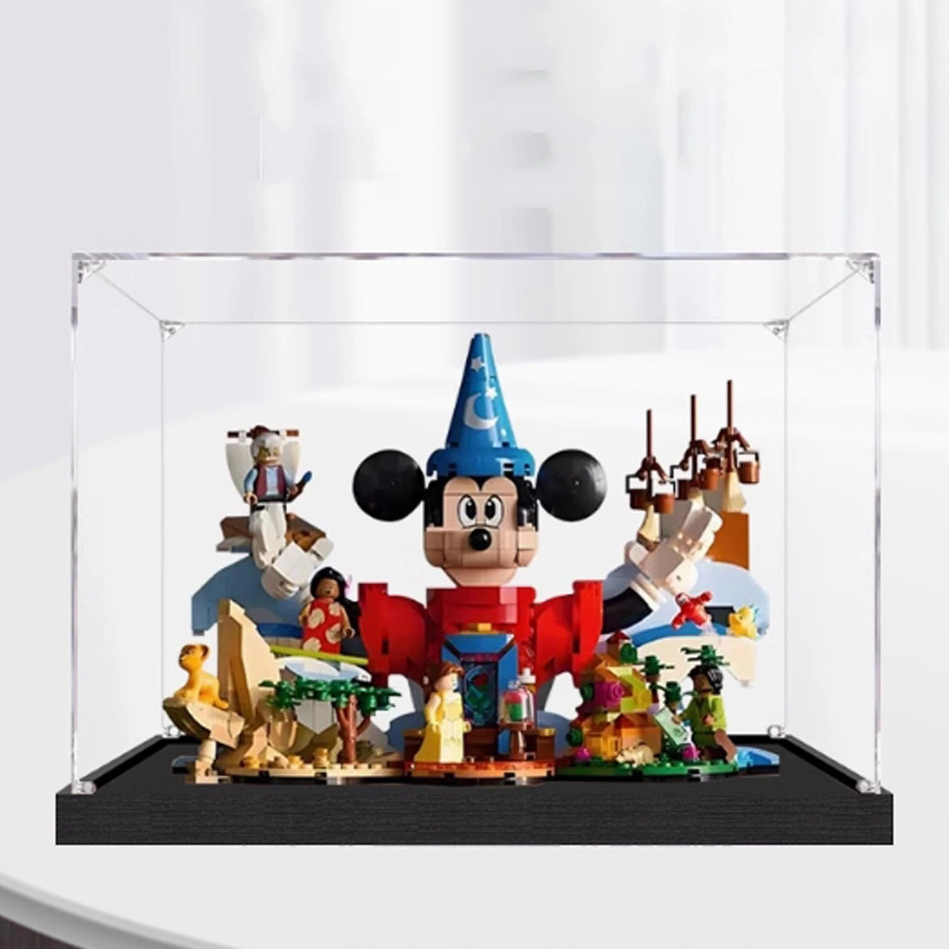 YUANZITIAN Acrylic Clear Display Case for LEGO Wizarding World 21352 - 3mm thickness