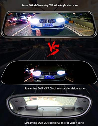 Rearview Mirror Dash Cam - 1080p