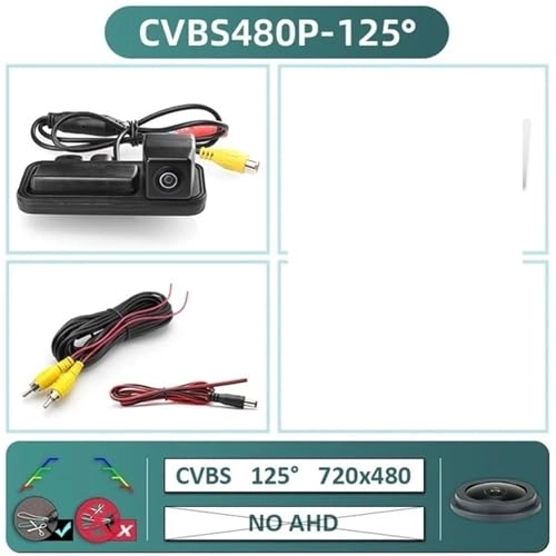 Car Backup Reversing Camera - CVBS 480P