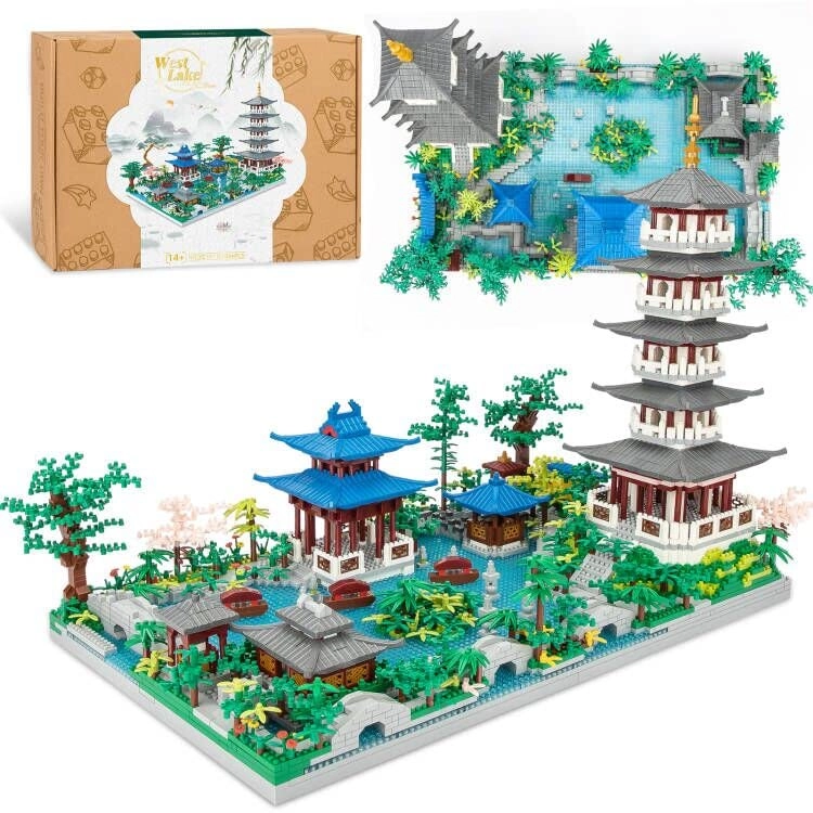 NEWABWN Oriental Garden West Lake Collection - 5186pcs