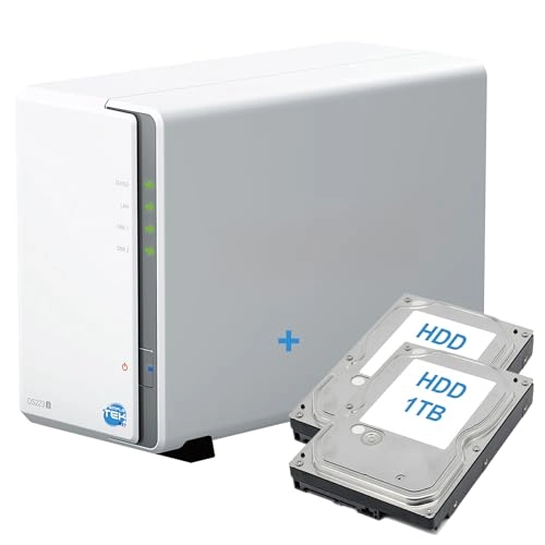 NAS Network Storage Device 2-Bay 2TB