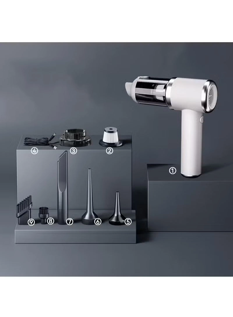 Handheld Vacuum Cleaner - 2x2000 mAh