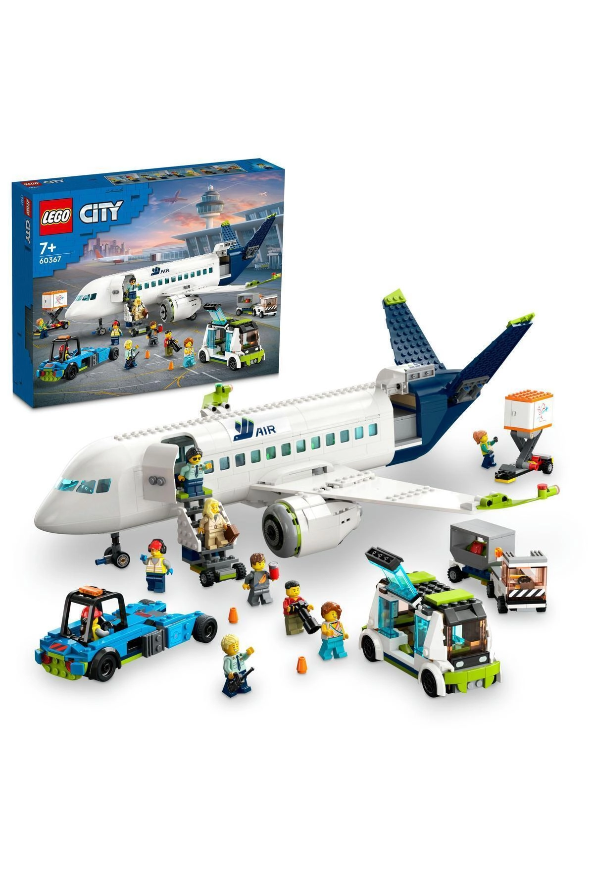 COLOR LAND CHILDRENS TOYS CENTER LLC City Passenger Plane (60367)