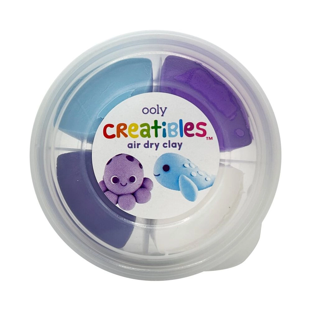OOLY Creatibles D.I.Y. Air Dry Clay Kit - 4 Pcs