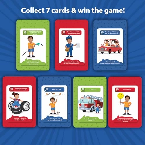 Scavenger Hunt Card Game - 4 - 7 years 50 pieces