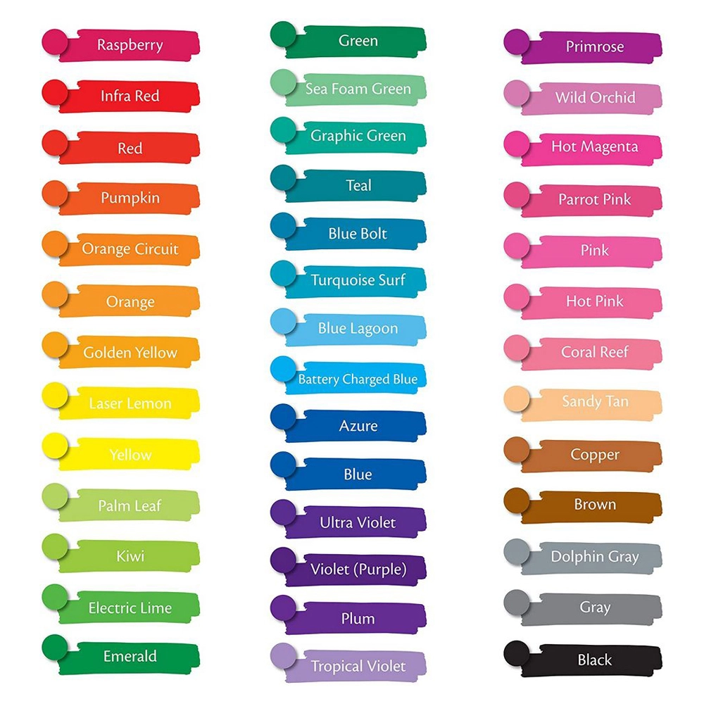 Ultra-Clean Washable Markers - 40 Ct Assorted Broad Line