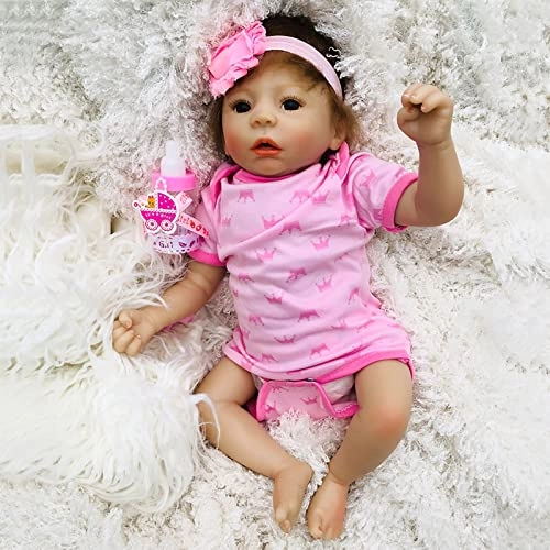 Reborn Baby Doll - 18 Inch 45cm Soft Vinyl Girl