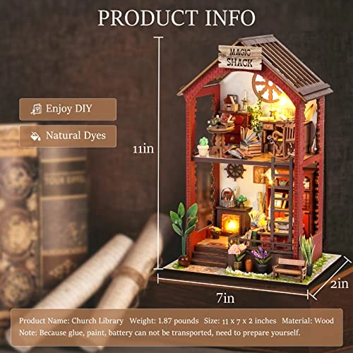 Booknook-Creativity - 3D Wooden LED Light