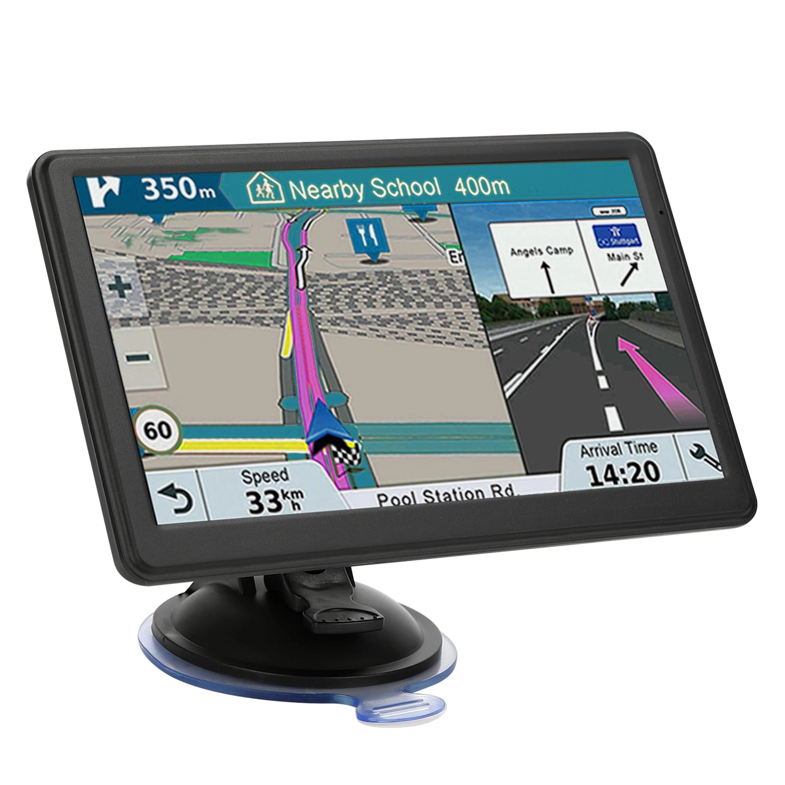 YDSWRDN GPS Navigator for Trucks North America - 7 inch Free Lifetime Map Updates