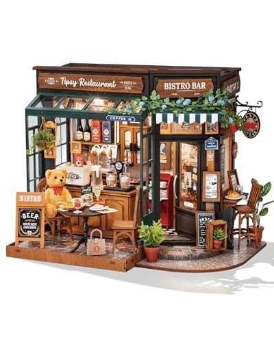RoWood Miniature House Kit - Wooden LED DIY