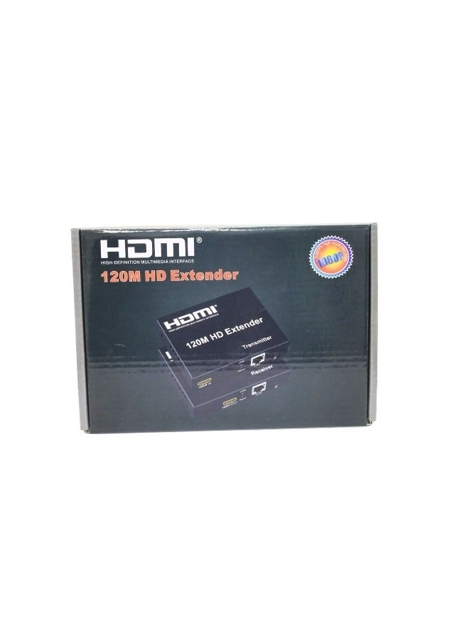 HDMI Ethernet Extender - 120m with Ethernet