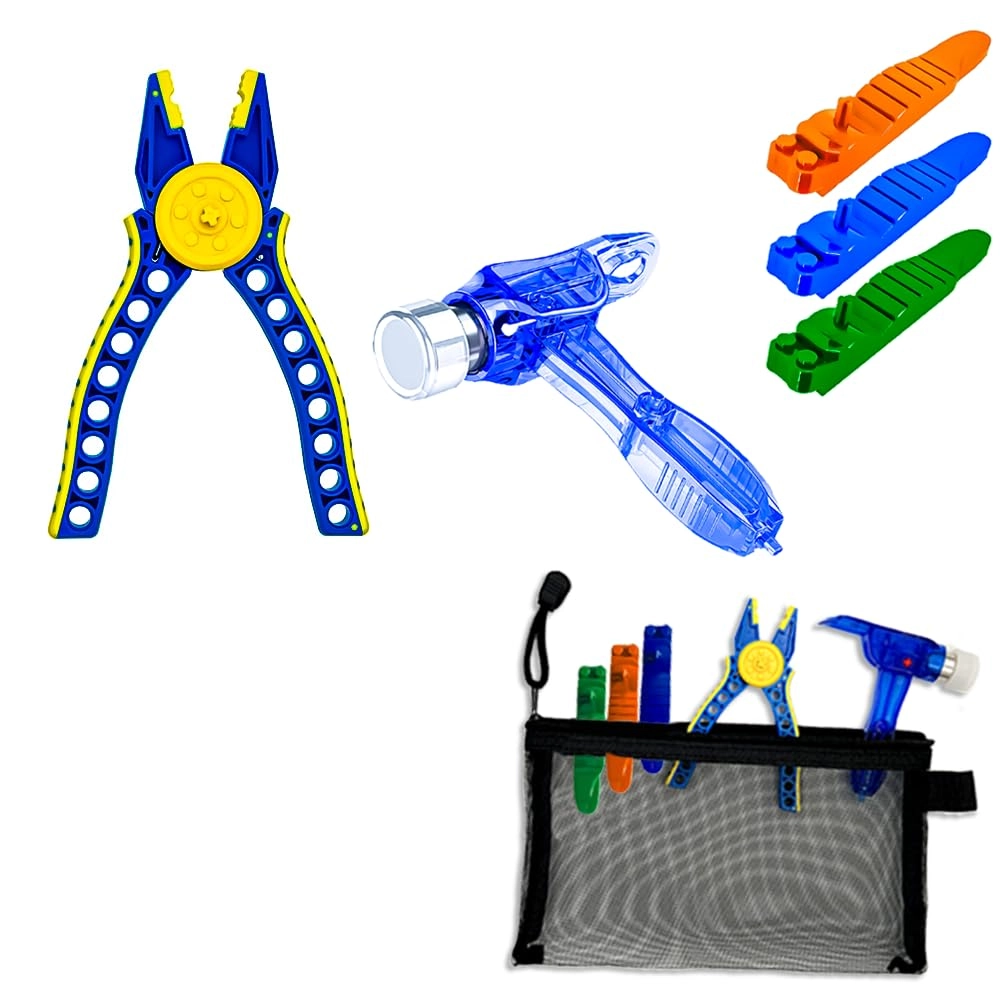 TZBTSTEAM Building Blocks Tool Kit - 46 pcs