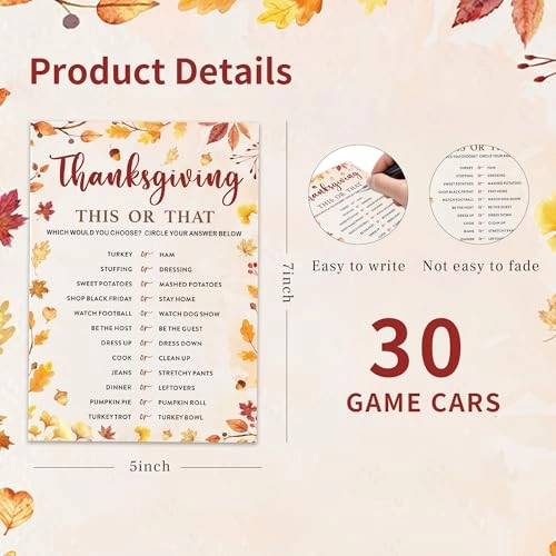 This or That Game Cards - 30 piece(s) Teen