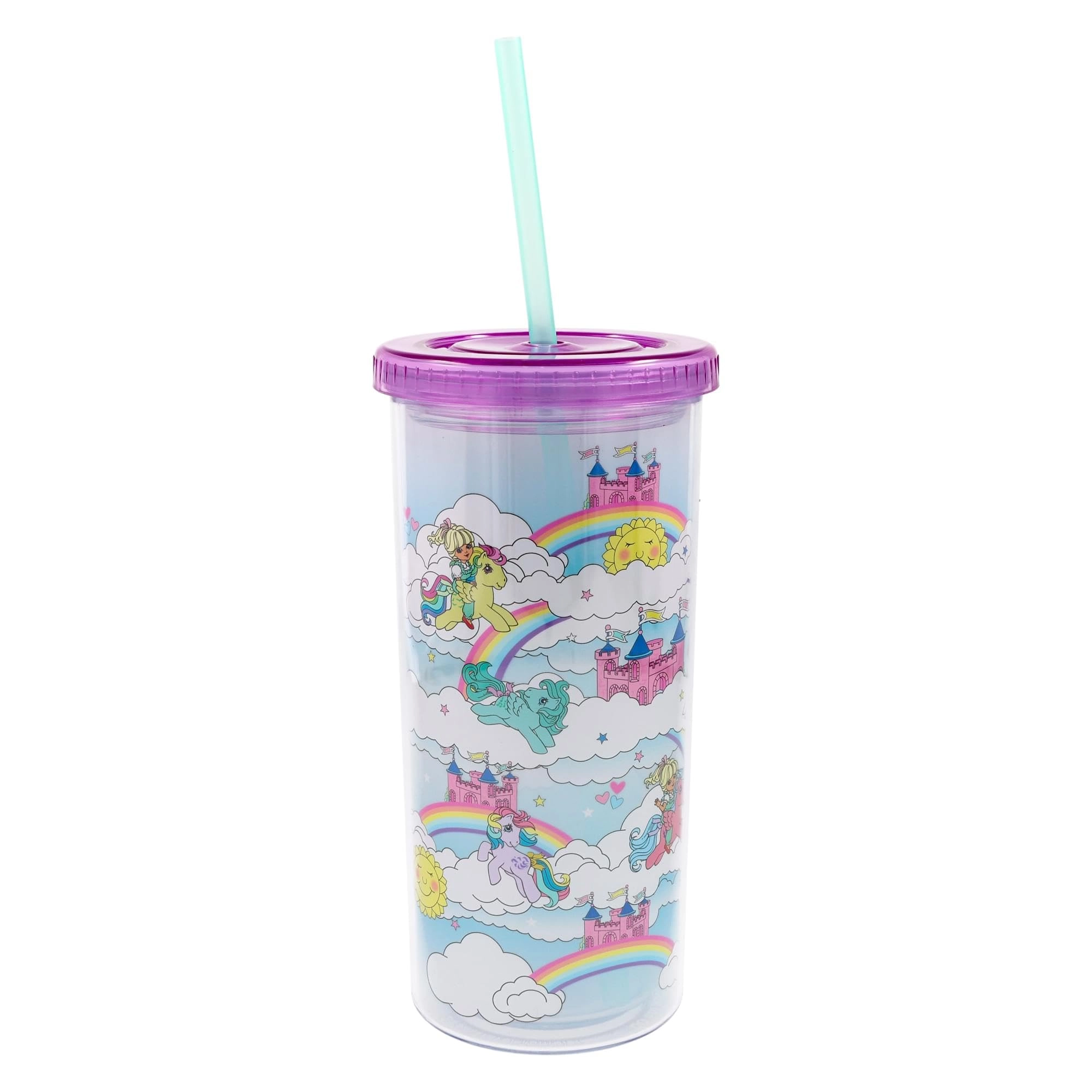 Silver Buffalo My Little Pony Magical Castle Cold Cup - 1 pcs - Fluttershy Rainbow Dash Pinkie Pie
