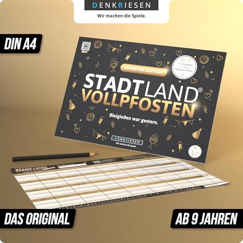 Stadt Land VOLLPFOSTEN - German 9 years and up