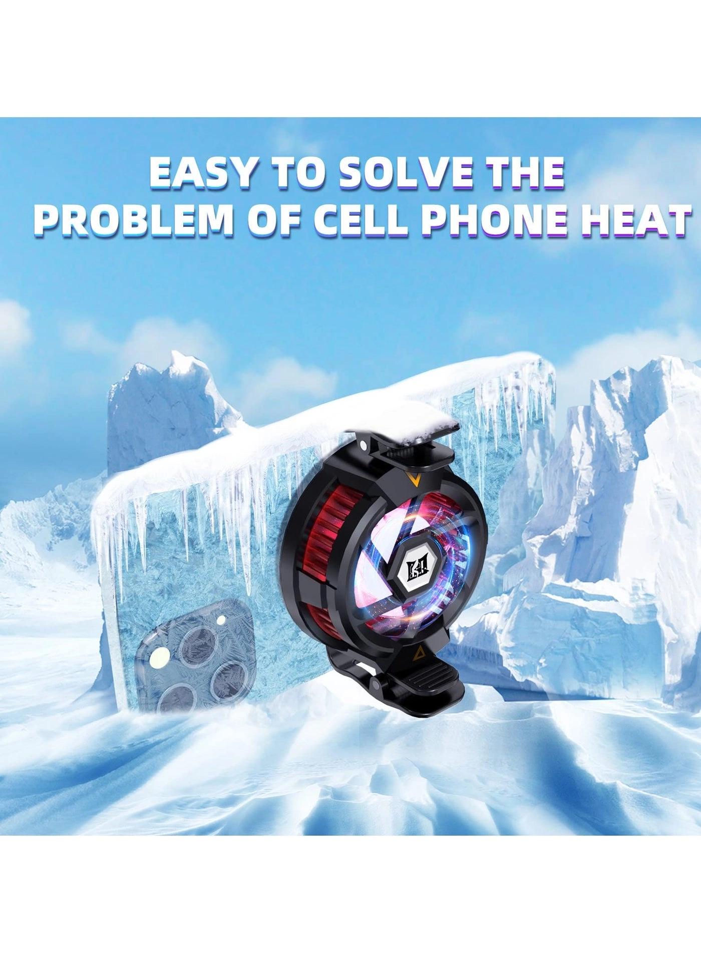 Phone Cooler - Semiconductor Portable Noiseless Magsafe Compatible