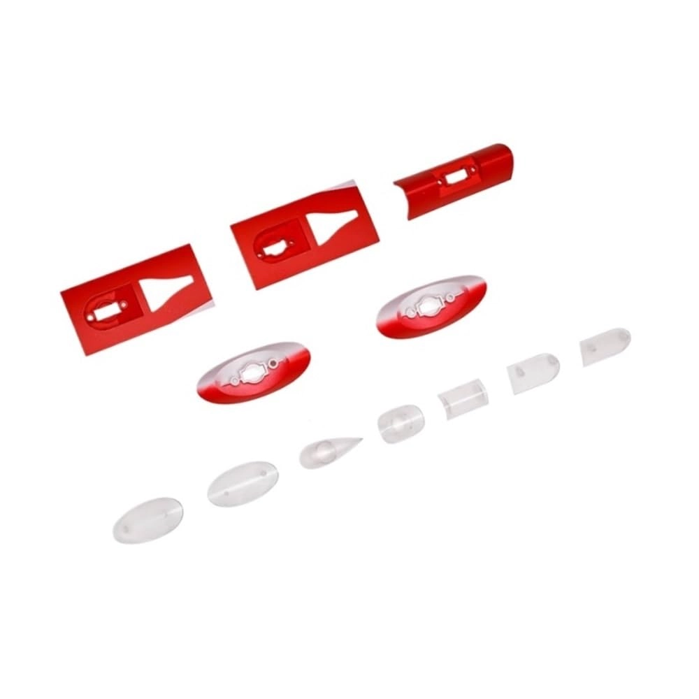 pljYocdO8903 Cover for LED Light - 90 mm Red
