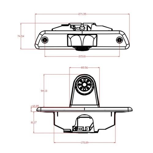 Backup Camera - Night Vision 756 (H) x 504 (V)