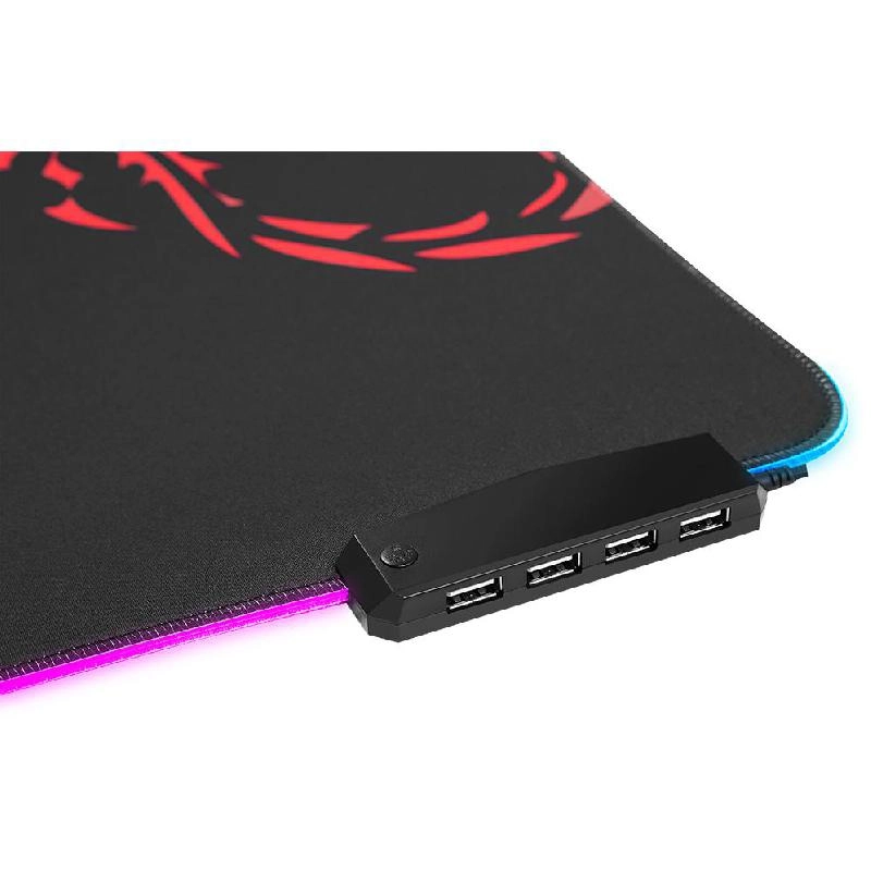 RGB Backlight Cloth Gaming Mouse Pad - 80x30 cm