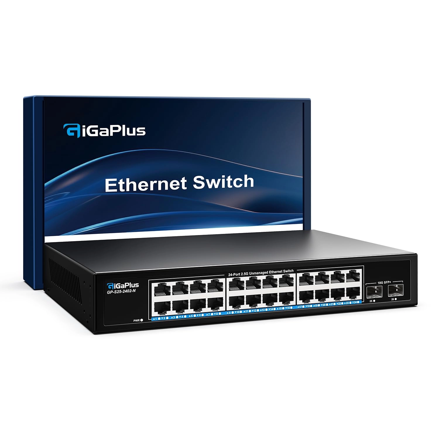26 port Unmanaged | 24X2.5G+2X10G SFP 26-Ports