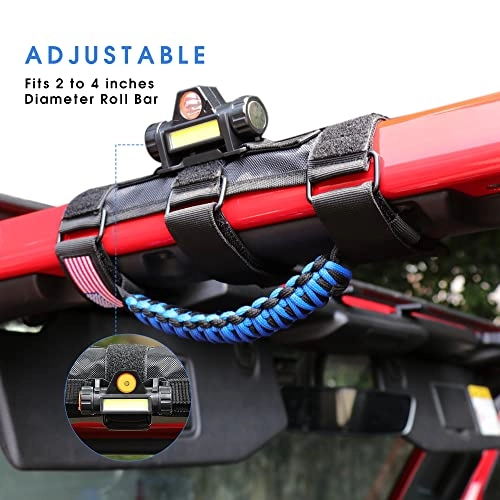 Roll Bar Paracord Grab Handles - Bronco 2021|2022