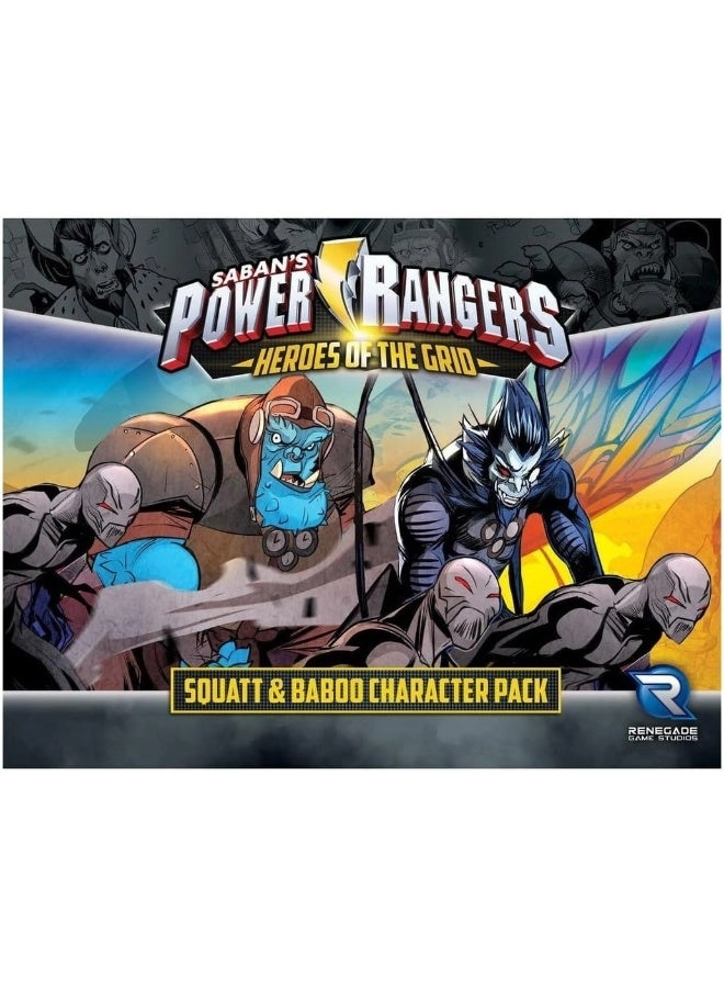 Power Rangers: Heroes Of The Grid: Squat And Baboo