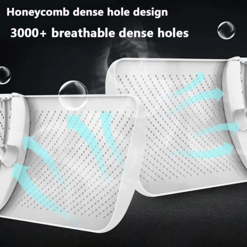 Universal Hollow Anti Direct Blowing Air Condition Wind Deflector - White 580 g