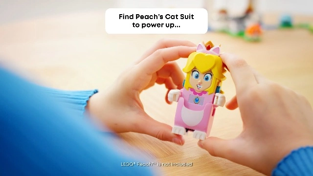 Super Mario Cat Peach Suit and Frozen Tower Expansion Set (71407)