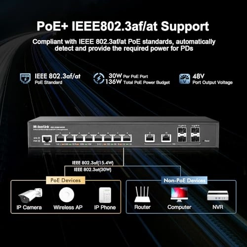 8x2.5G POE 8-ports