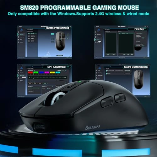 SM820 Gaming Mouse - Wireless