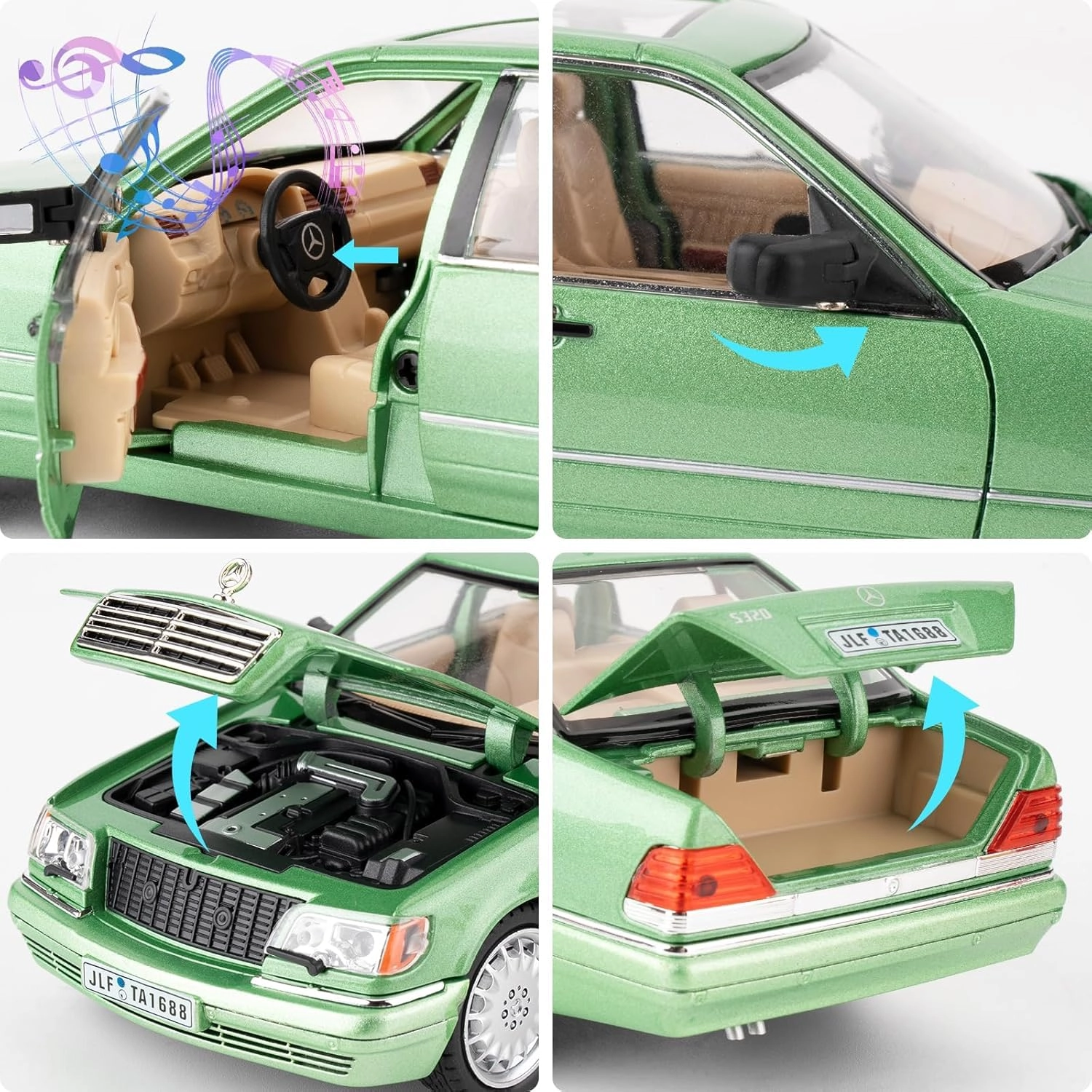W140 320SEL - 1:24
