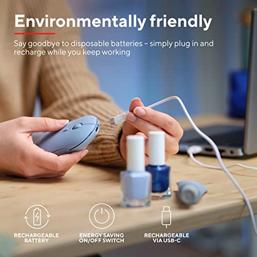 Puck Rechargeable Wireless Mouse - Bluetooth