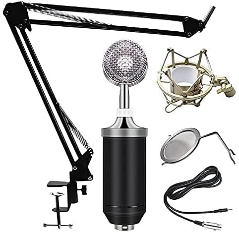 N/R Condenser Wired Microphone Kit 3.5mm-Mini-Jack Microphone