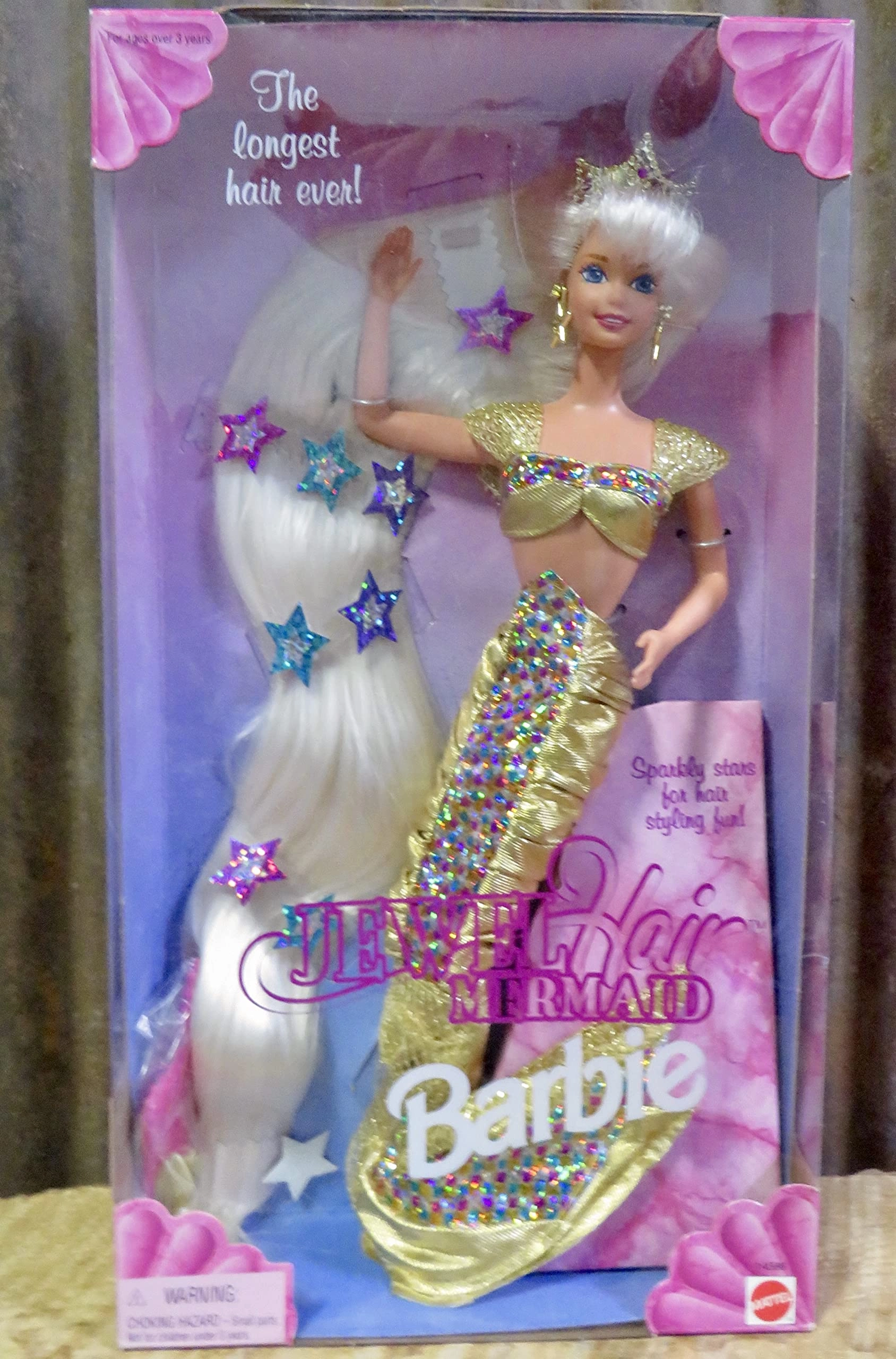 Mattel Barbie Jewel Hair Mermaid - 30cm Blonde Ages 180+
