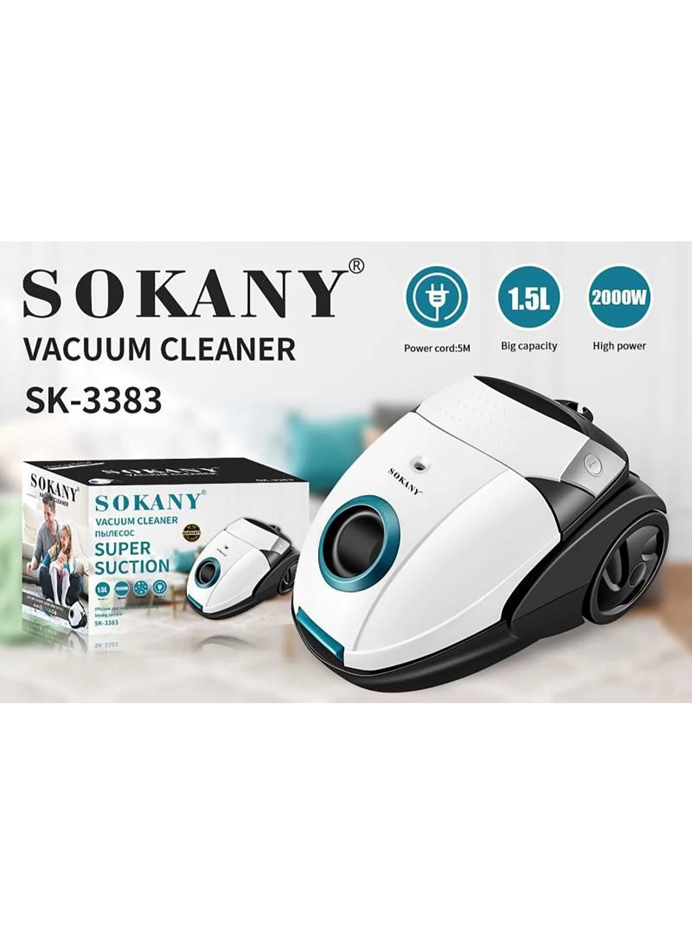 Vacuum Cleaner (Sk-3383)
