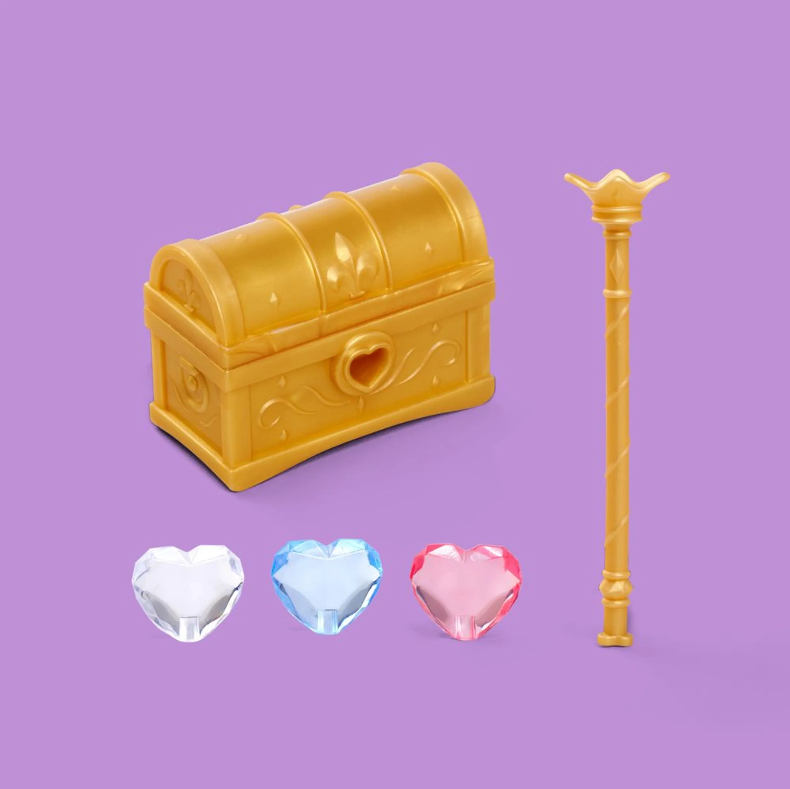 Steffi Love Princess Diamond Fashion Doll - 29 cm Magic Treasure Chest Ages 3+
