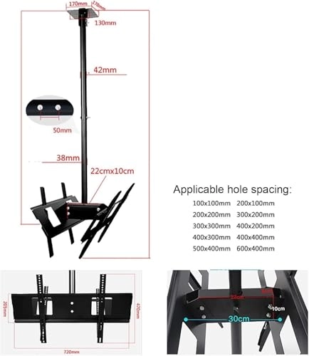 Ceiling TV Mount - 35kg 32-65 inches