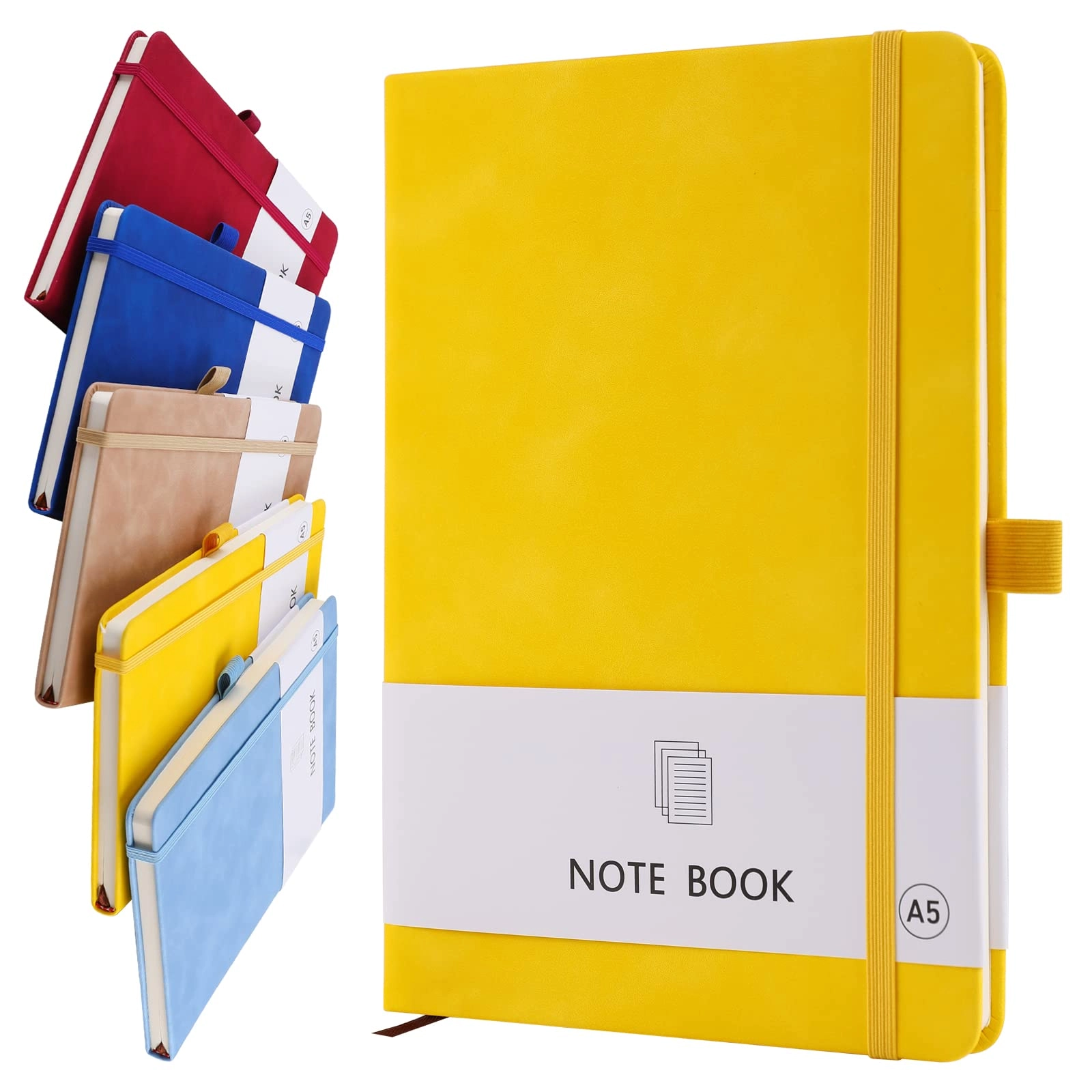 Notebook A5 Hardcover - Lined 200 Pages