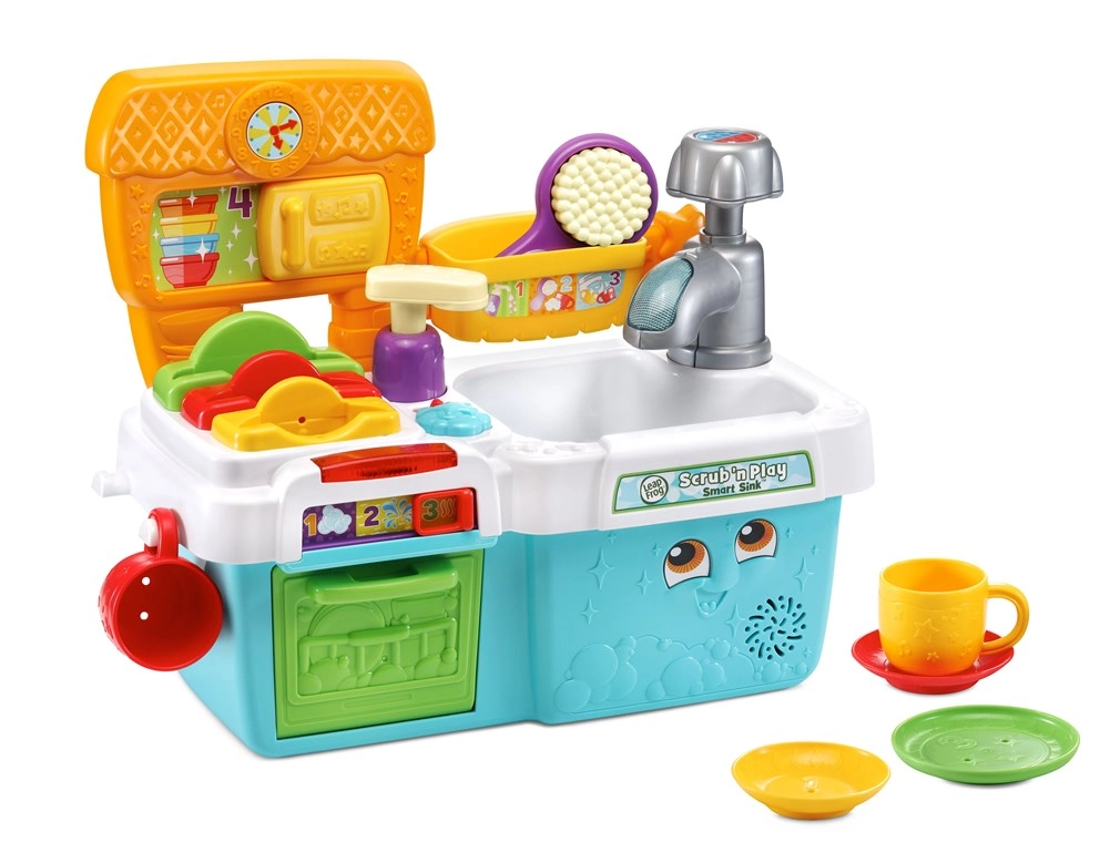 LeapFrog Scrub & Play Smart Sink - Suitable for 2 years & above