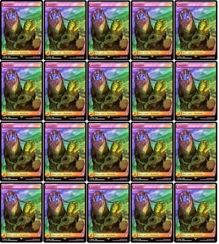 Magic The Gathering Final Fantasy Full Art Lands - 20pcs