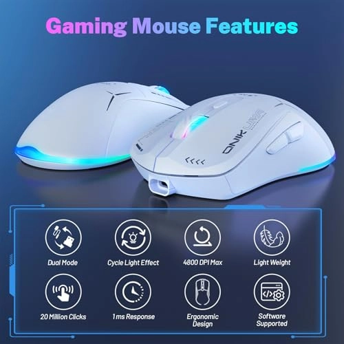 Wireless Gaming Mouse - 2.4G USB-C