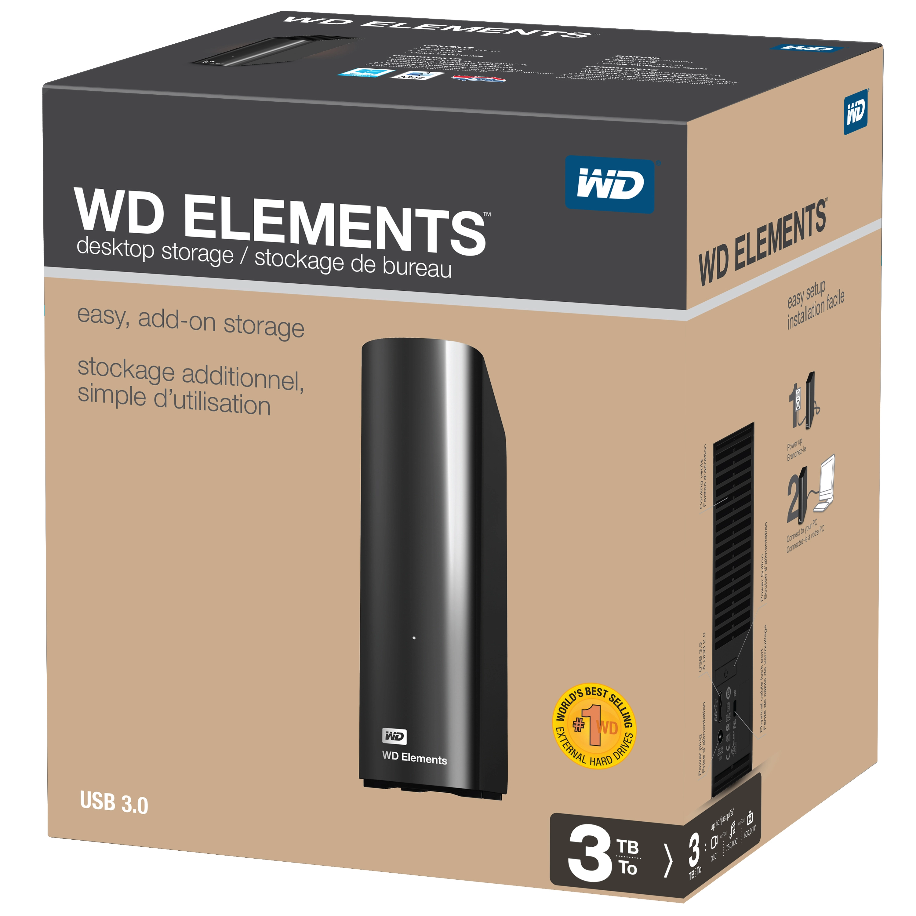 Elements - Portable HDD 3TB
