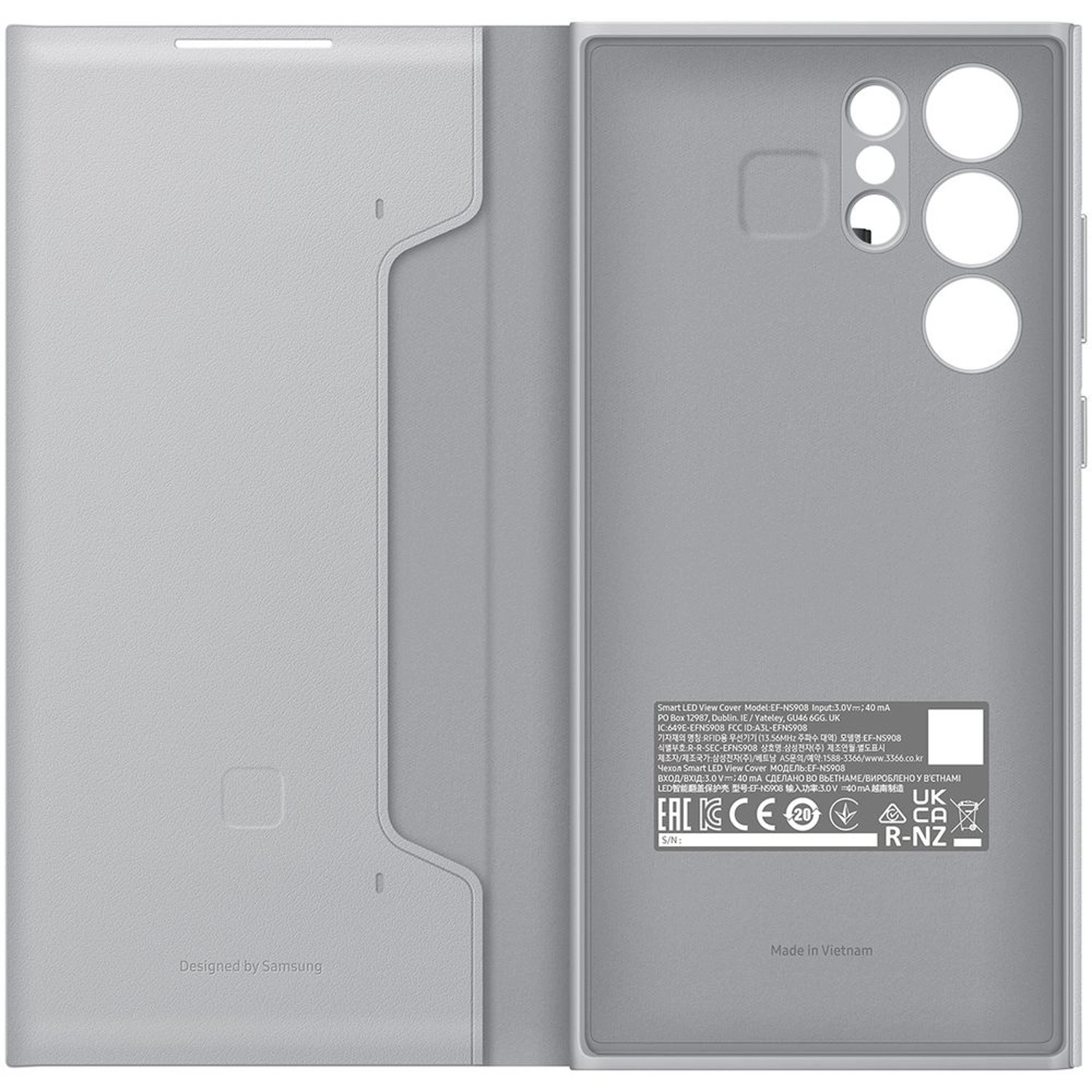 S22 Ultra Led View Flip Case for S22 Ultra