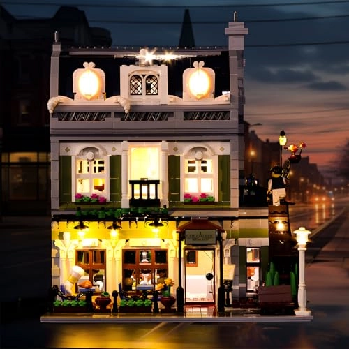 Lighting Kit 10243 - ABS USB for LEGO Parisian Restaurant 10243