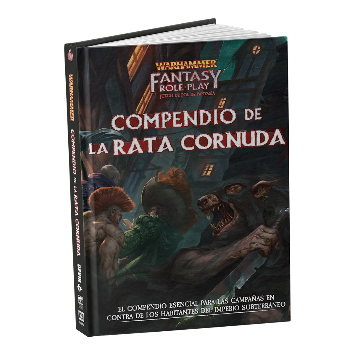 Devir Warhammer Fantasy: Horned Rat Compendium - Fantasy Role Play (Spanish)
