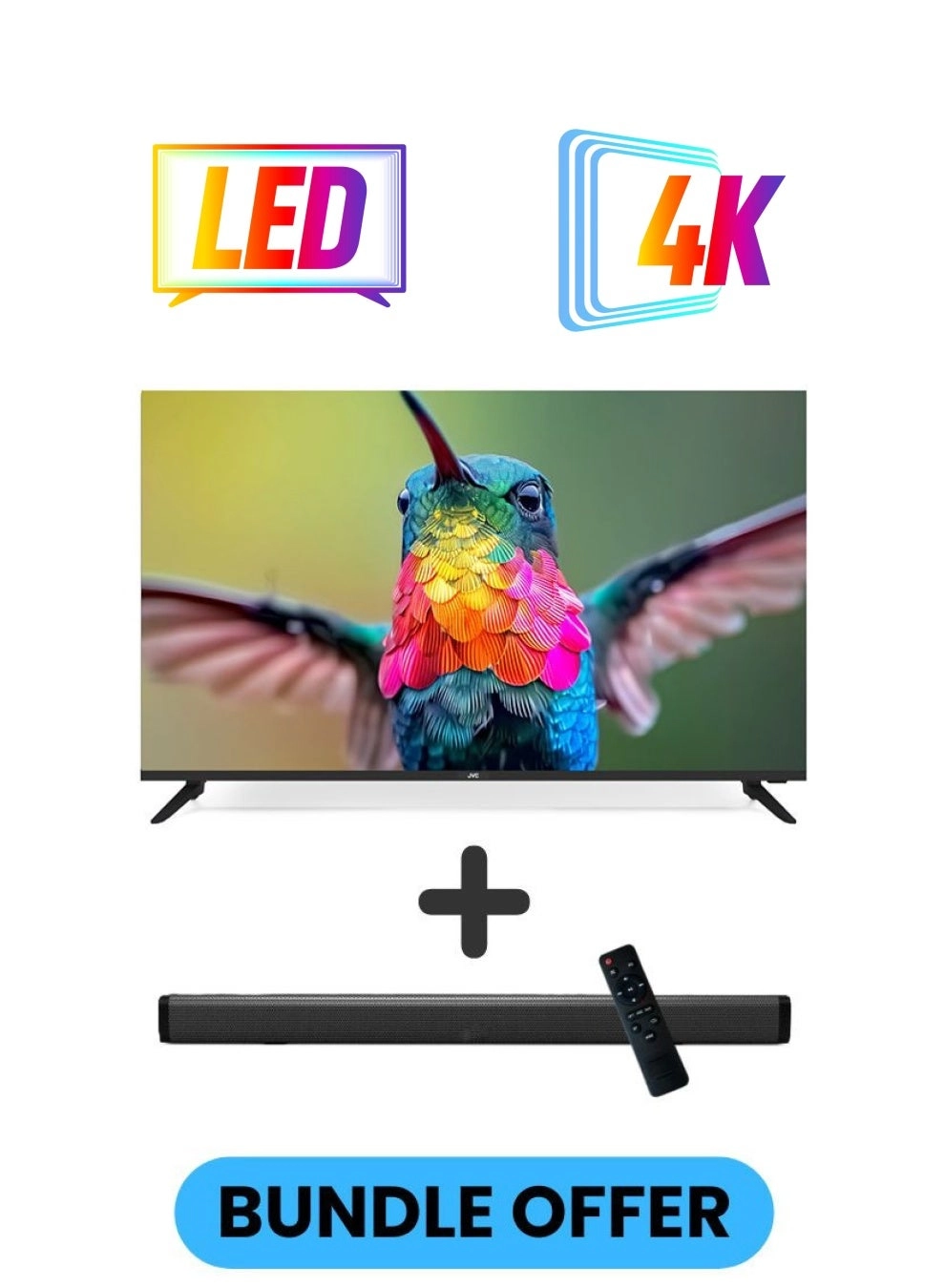 JVC LT-70N7105+SOUNDBAR - 70 in