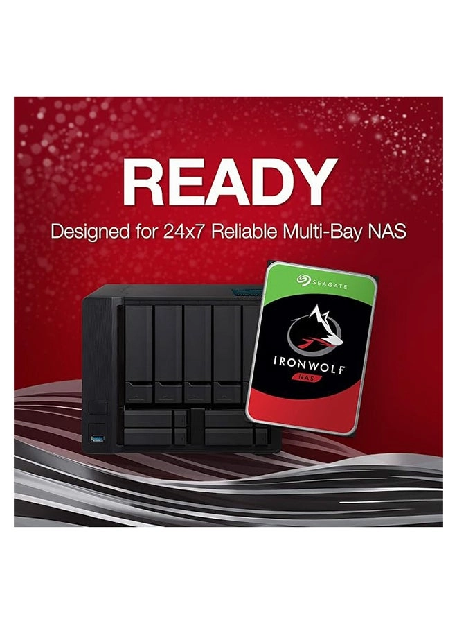 IronWolf 3.5" 7200rpm 256MB SATA 6Gb/s (ST10000VN0008) - 10TB