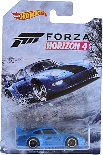 Mattel Forza Horizon 4 Porsche 911 Gt2 [993] - 6/6 Blue